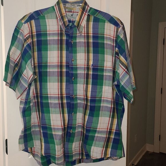 Flying Scotsman Men's Plaid Button Down Shirt - Picture 3 of 9